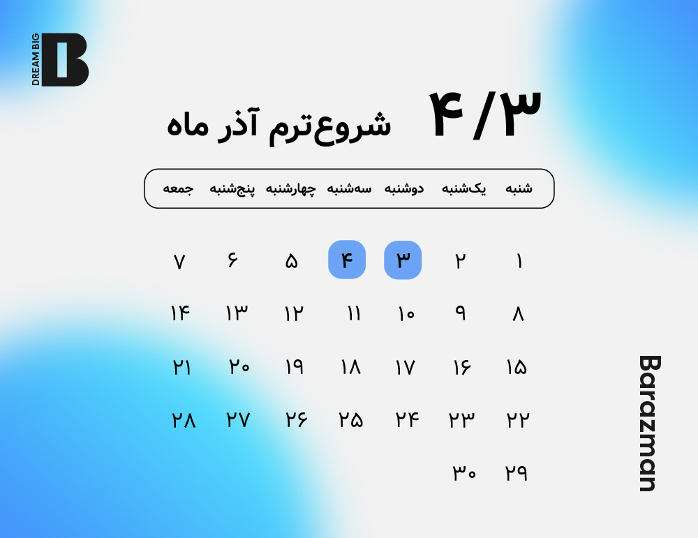 New Term Starting Date