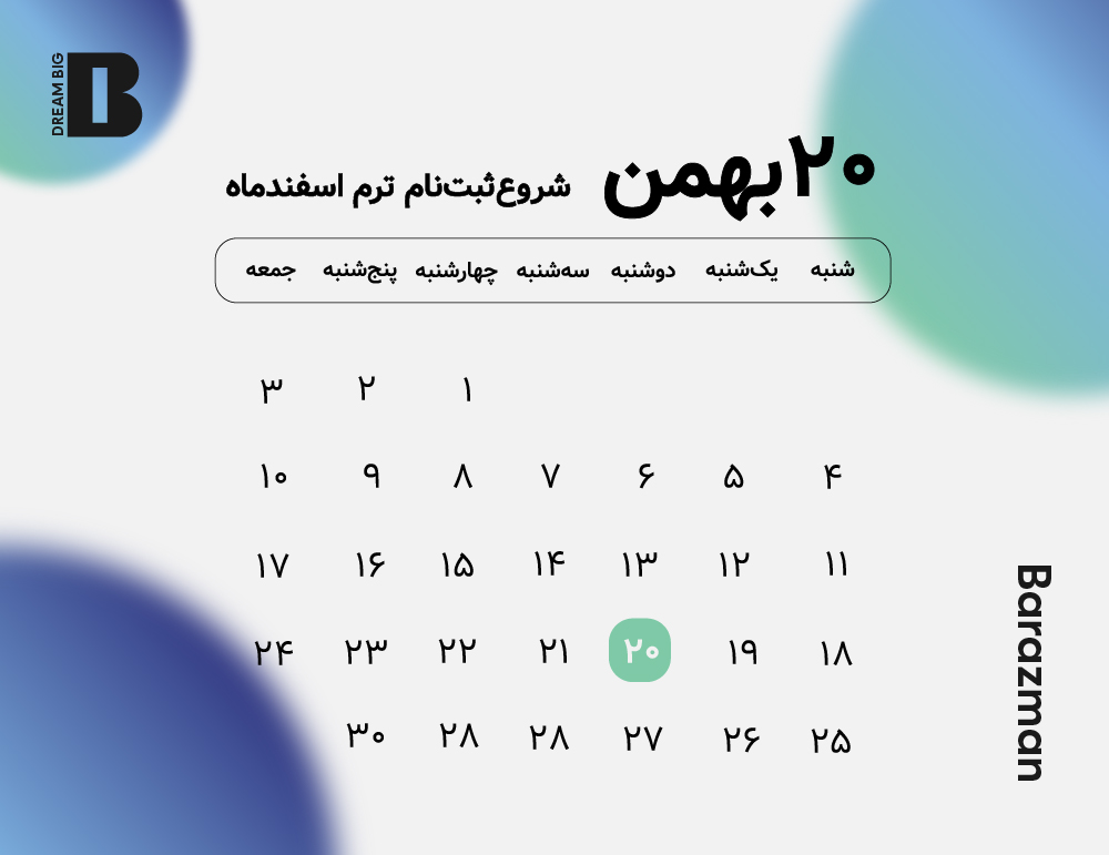 New Term Registration