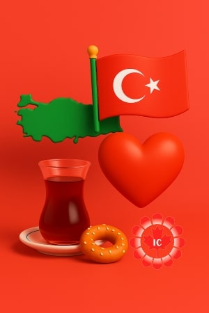 پرچم ترکیه
