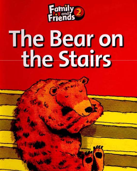 Story Bear on the Stairs