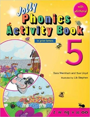 کتاب جولی فونیکس 5 Jolly Phonics (اکتیویتی بوک به 