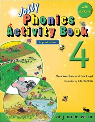 کتاب جولی فونیکس 4 Jolly Phonics (اکتیویتی بوک به 