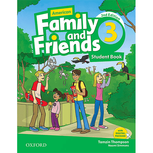 کتاب American Family and Friends 3